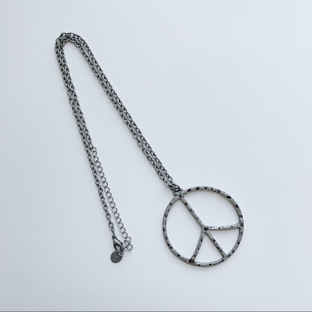 Peace Sign Necklace
